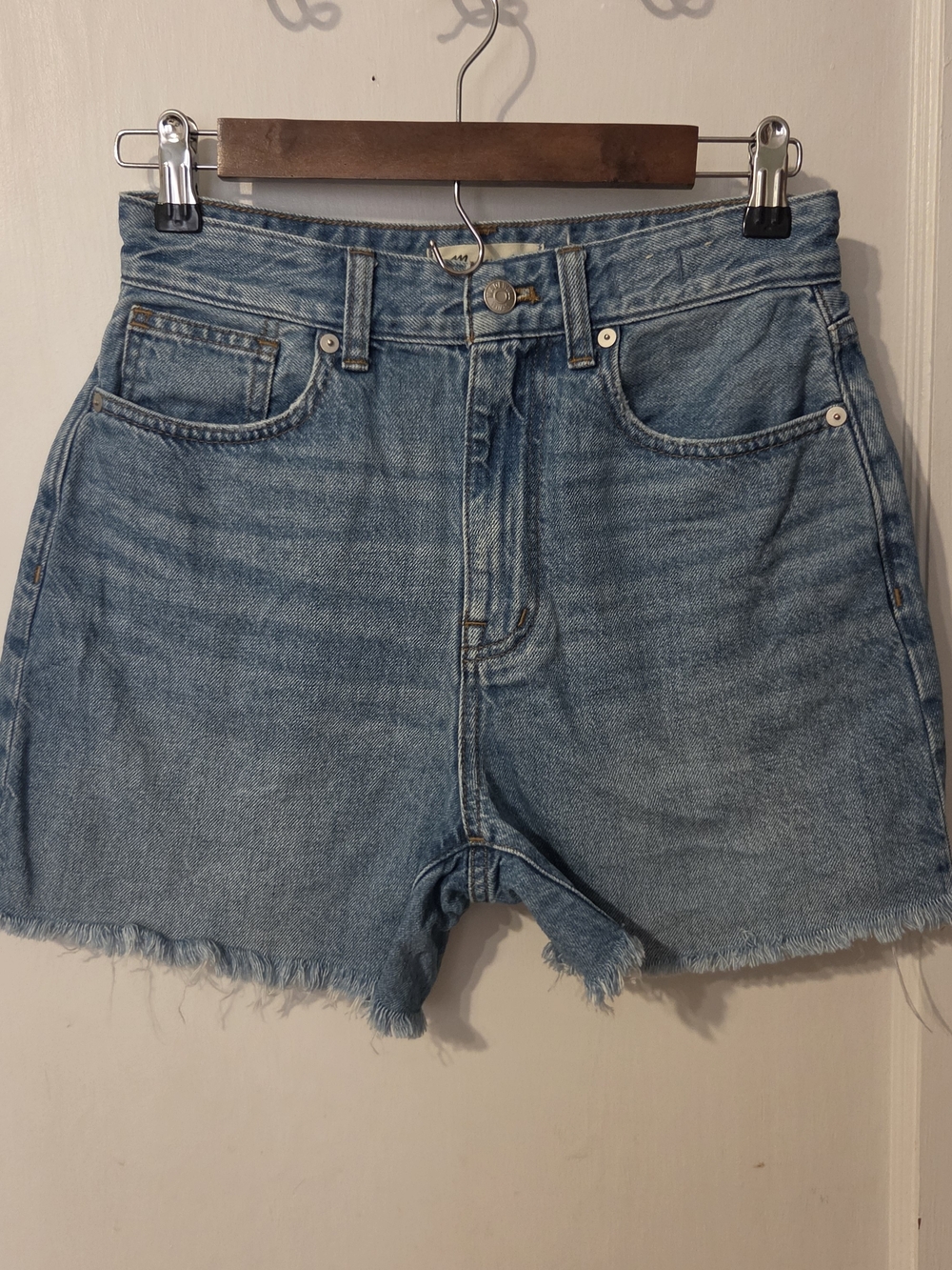 Madewell Cutoff Baggy Jean Shorts 26